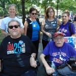 A view of the crowd at the ADA 25 Celebration
